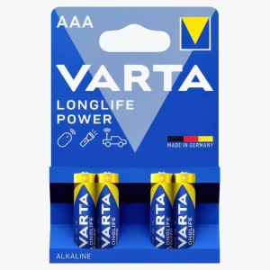 Батарейки VARTA MICRO LONGLIFE POWER AAA Alkaline 4 шт.