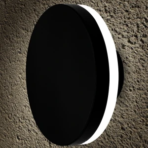 Светильник настенный LED 6W 4000K уличный IP54 круглый черный PL-13611P PANLIGHT
