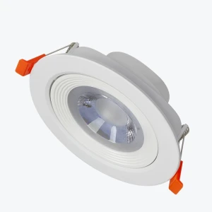 Corp de iluminare LED rotativ încorporat rotund alb PL-DLR12-W 12W 6500K