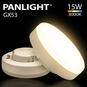 Bec LED PANLIGHT GX53 15W 3000K 1200lm 175-265V PL-GX53P153
