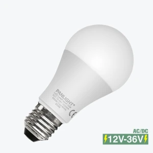 Светодиодная лампа PANLIGHT A60 10Вт 1000Лм 12-36В E27 6000K PL-A60P12-36/10СW/E27