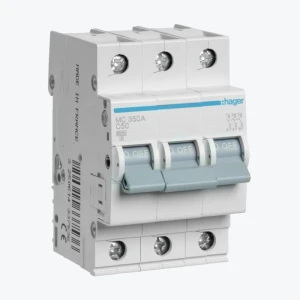 Întreruptor automat Hager 3P 50A 6kA C 3M MC350A