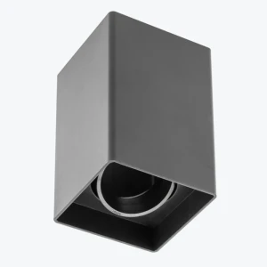 Потолочный светильник RESTO 80X80X125mm IP20 max 20W квадратный черный OS-RST8080KW1-00