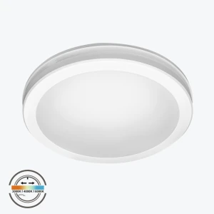 Плафон потолочный LED 24W 3CCT PL-CL24H9Y3CCT-WH 230V IP65 белый 300x55 PANLIGHT