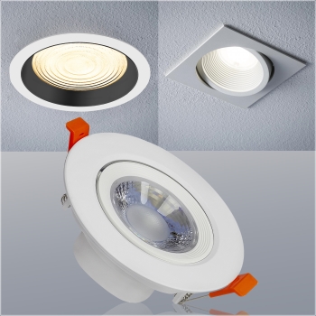 Corpuri de iluminat LED incorporabile Downlight | Spoturi LED Downlight