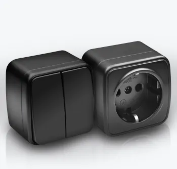 EKF Минск накладные черные IP20